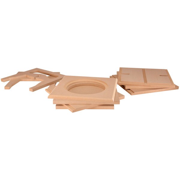 Main product image for Knock-Down MDF 1 ft³ Subwoofer Cabinet for Da 300-7076